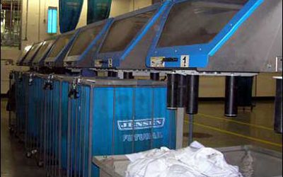 Uniform Firm Boosts Productivity With RFID-Guided Sortation
