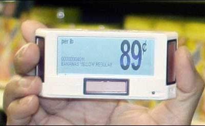 Two Food Chains Trial RFID-based Electronic Shelf Labels