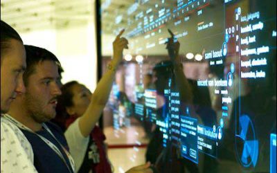 RFID Lets People Talk to the Touchwall
