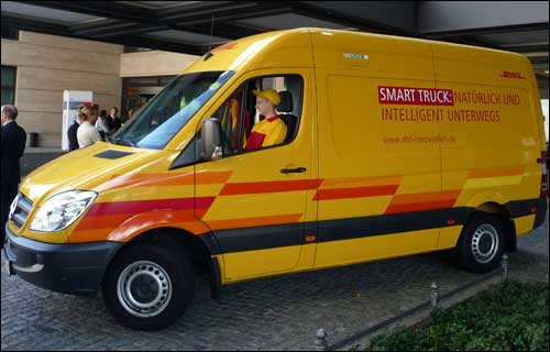 DHL Says Its SmartTrucks Save Money, Time and CO2