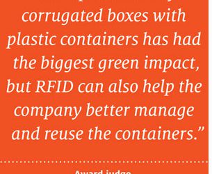 2011 RFID Journal Award Winner: RFID Green Award—The Greening of Mission Foods