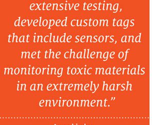 2011 RFID Journal Award Winner: Most Innovative Use of RFID—Tracking and Monitoring the Deadliest Cache