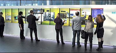 Siemens Lobby Is Lined With RFID-enabled SKIN