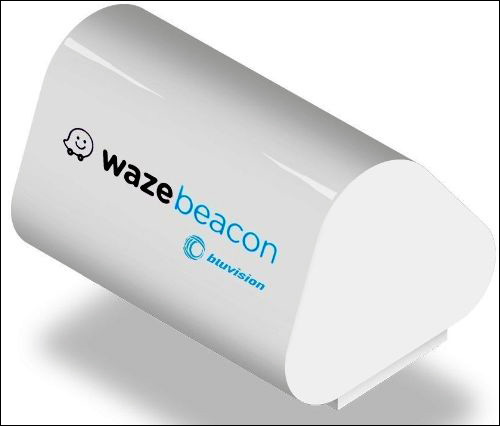 Waze Driving Constant Contact Via Bluvision Beacons