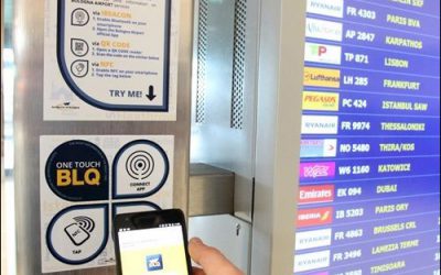 Beacons and NFC RFID Take Off at Bologna Airport