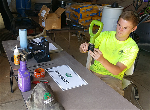 Landscaping Company Keeps Tabs on Tools