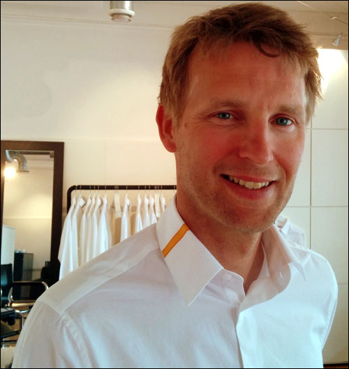 Swedish Men’s Shirts Provide Off-the-Cuff Info