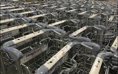 Heathrow Evaluates RFID Baggage Cart Tracking Test