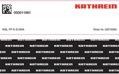 Kathrein Solutions – Windshield Label