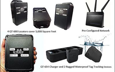 Q-Track Kit Provides RTLS Coverage at Low Cost