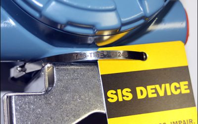 Stainless Steel NFC Tag Tracks Safety Device Maintenance