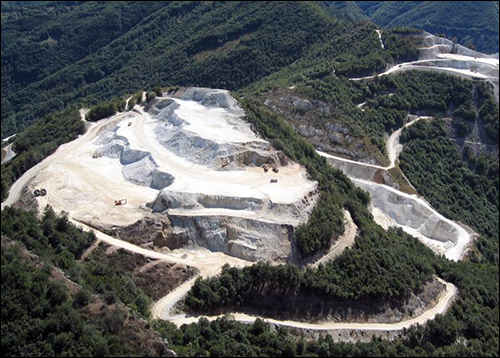 Italian Quartz Mine Ensures Worker Safety via BLE