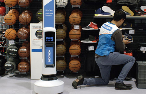 RFID Reading Robot Automates Decathlon Store’s Inventory Management