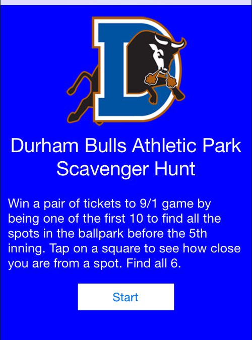 Beacon-based Scavenger Hunt Is a Hit at Ball Game