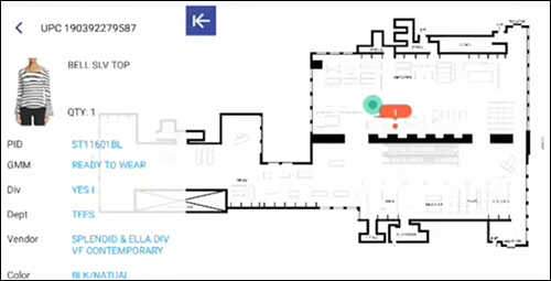 RFID Couples With Gaming Technology for 2D Mapping of Tagged Goods