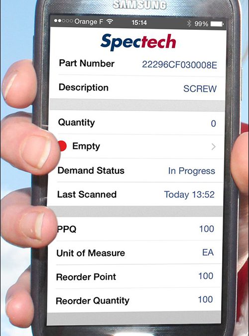 Spectech Brings RFID Kanban System for Aerospace to the United States