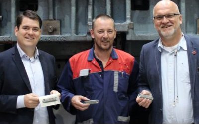 RFID Locates Press Tools at Auto Parts Factory