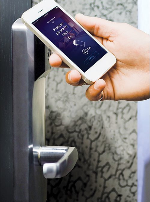 Hospitality Door System Pairs BLE With RFID for Mobile Room Access