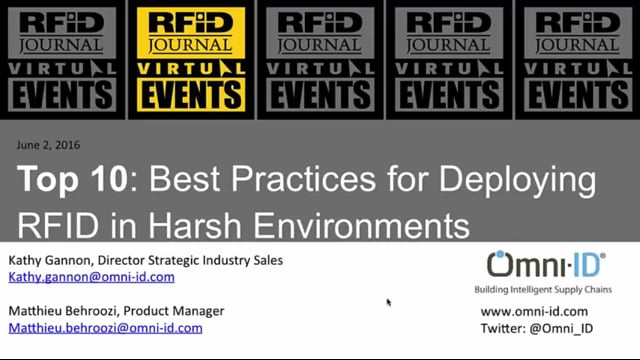 Top 10: Best Practices for Deploying RFID in Harsh Environments