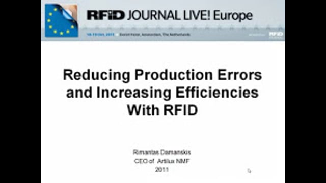 Operational Efficiency: Reducing Production Errors and Increasing Efficiencies With RFID