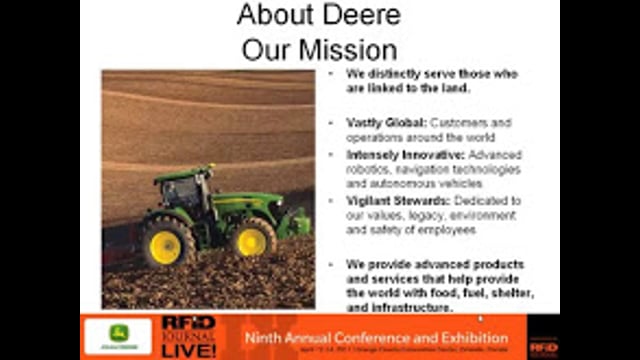 How John Deere Uses RFID To Improve Its Bottom Line