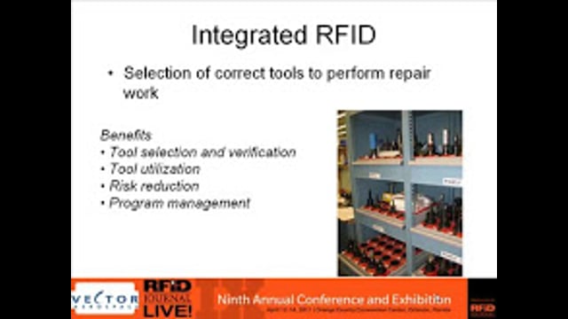 Tracking Engine Maintenance With RFID at Vector Aerospace