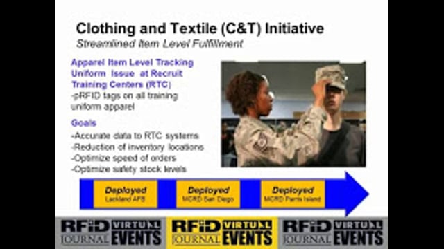 DLA Uses RFID-enabled Distribution to Support the U.S. War Efforts