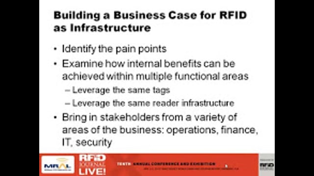 Building an RFID Business Case