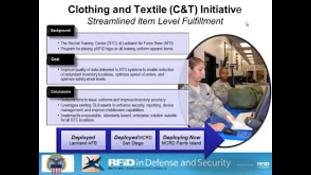 DLA Uses RFID-enabled Distribution to Support the U.S. War Efforts