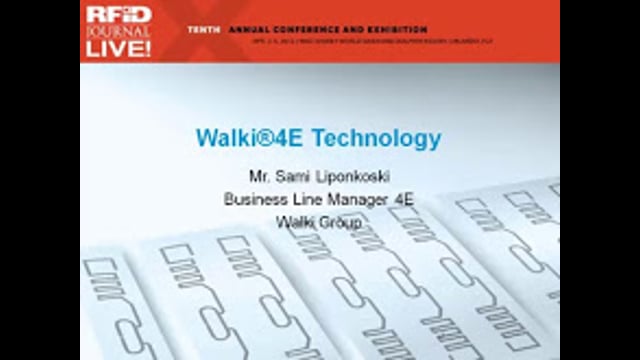 Walki 4E Technology—A Solution for Sustainable RFID