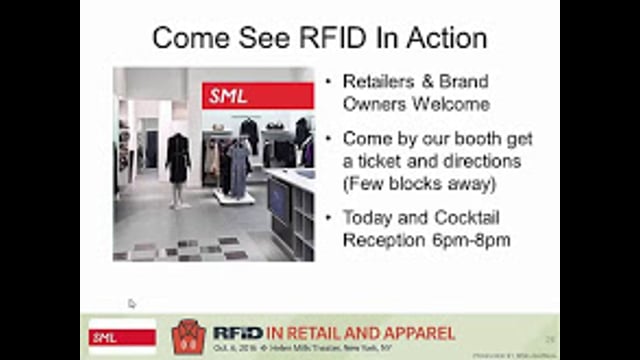 Solution-Provider Session: SML—Why RFID ROIs Surpass Retail Technology Investments