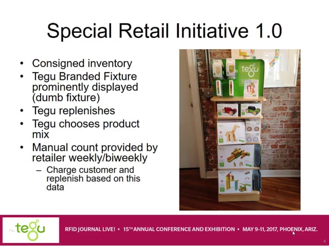 Best Retail RFID Implementation Finalist: Tegu