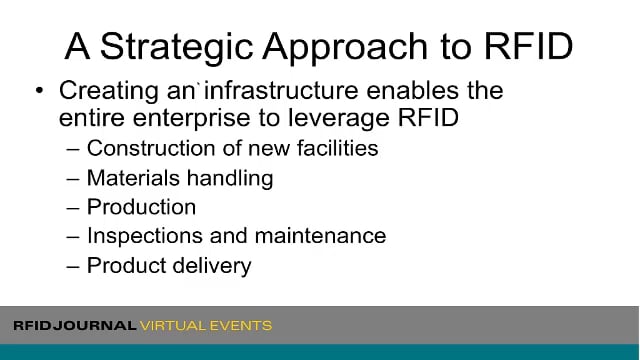 RFID Strategies and Best Practices for End Users in the Energy Industry