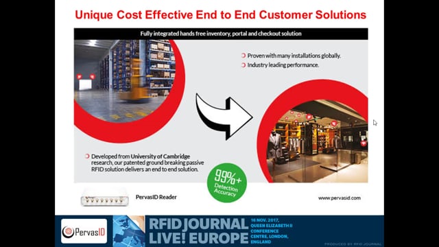 Solution-Provider Session:The Ultimate RFID Solution Has Arrived: PervasID Launches a Fully Integrated Remote Inventory, Portal and Checkout System