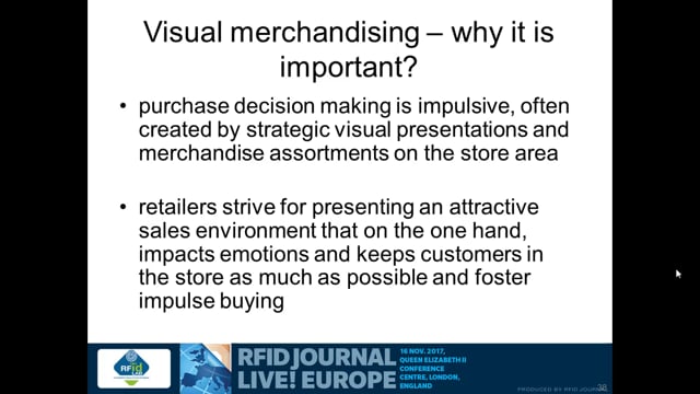 Improving Sales Through RFID Empowered Visual Merchandising