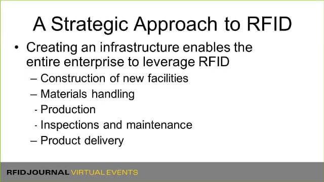 RFID Strategies for End Users in the Energy Industry