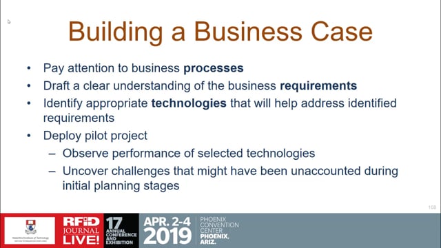 Building an RFID Business Case