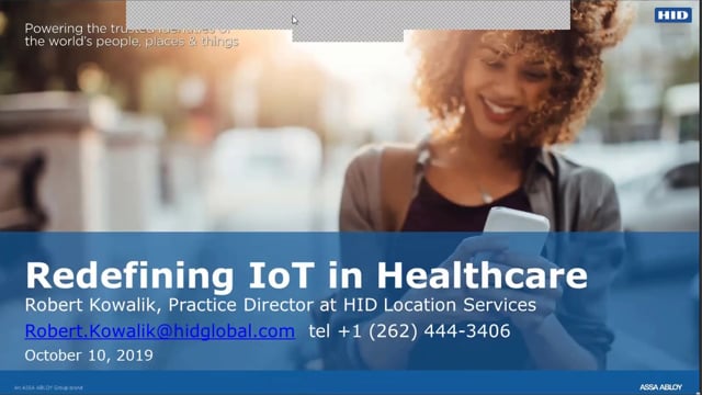 Redefining IoT in Healthcare