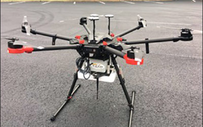 UHF Reading Drone Tracks Vehicles, Assets