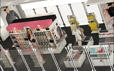 Exhibit Shop Sells Fashion, Cosmetics With RFID