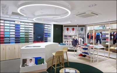 Lacoste Creates High-Tech RFID Showroom