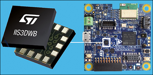 STMicroelectronics Releases Vibration-Sensing System