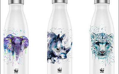 NFC Personalizes Ice Bottle to Reduce Waste