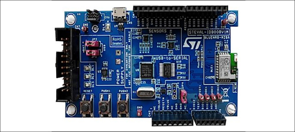 STMicroelectronics Releases BLE Platform for Industry, Smart Buildings