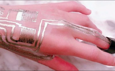 Researchers Develop Wireless Sensors for Application to Skin