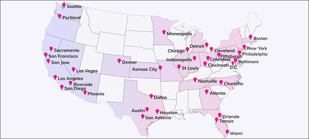 Everynet Builds Public LoRaWAN Network Across U.S.