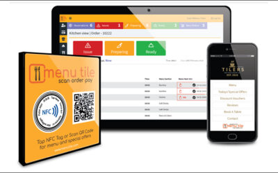 Touch-free Ordering for Diners Provided via NFC