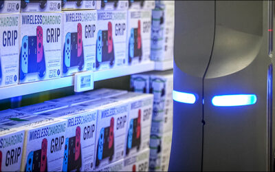 Robot Offers RF Power-Harvesting Functionality for RFID Shelf Labels