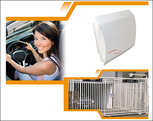 The EDGE-30R+ AutoID UHF RFID reader provides access security and can be used in outdoor areas.