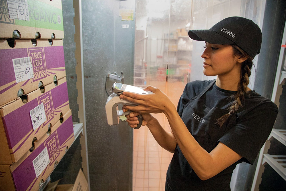 Chipotle uses RFID